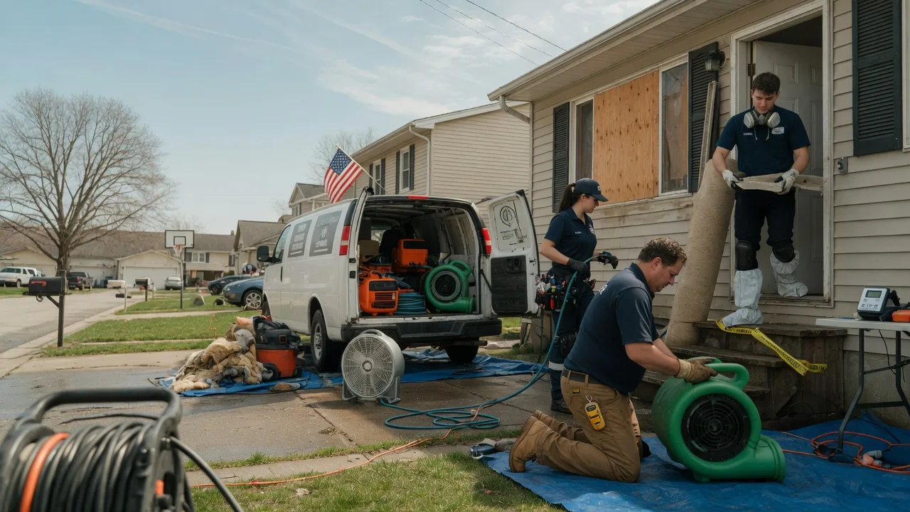 Water Damage Restoration in Madison, SD near me